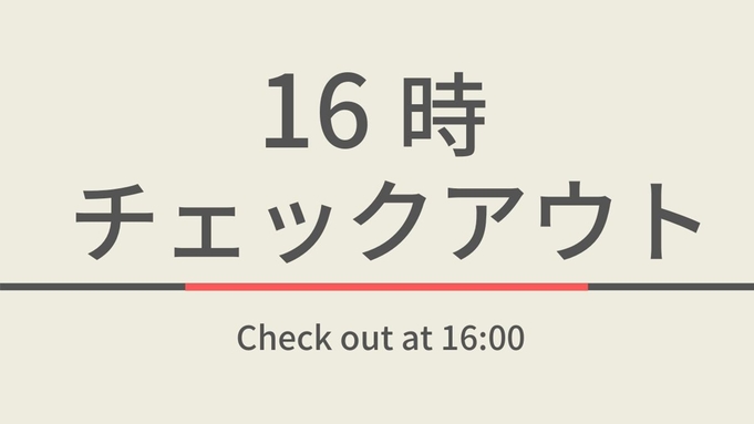 【室数限定】16時チェックアウトプラン☆高濃度人工炭酸泉＆焼きたてパン朝食ビュッフェ付